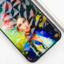 TPU+PC чохол Prisma Ladies для Xiaomi Redmi 10C / Poco C40 Peonies