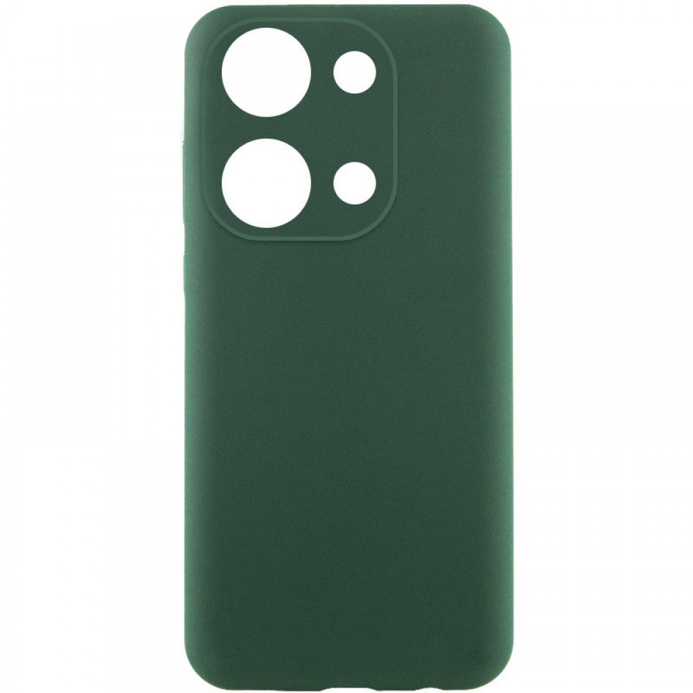 Чохол Silicone Cover Lakshmi Full Camera (AAA) with Logo для Xiaomi Redmi Note 13 4G Зелений / Cyprus Green