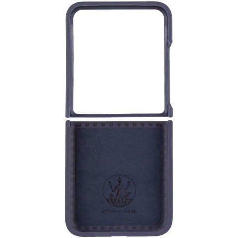 Чохол Foldables Silicone Cover Lakshmi (AAA) для Motorola Razr 50 Темно-синій / Midnight blue