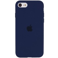 Чохол Silicone Case Full Protective (AA) для Apple iPhone SE (2020) / 7 / 8 (4.7") Темно-синій / Midnight blue