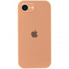 Чохол Silicone Case Full Camera Protective (AA) для Apple iPhone 16e (6.1") Помаранчевий / Cantaloupe