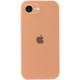 Чохол Silicone Case Full Camera Protective (AA) для Apple iPhone 16e (6.1") Помаранчевий / Cantaloupe