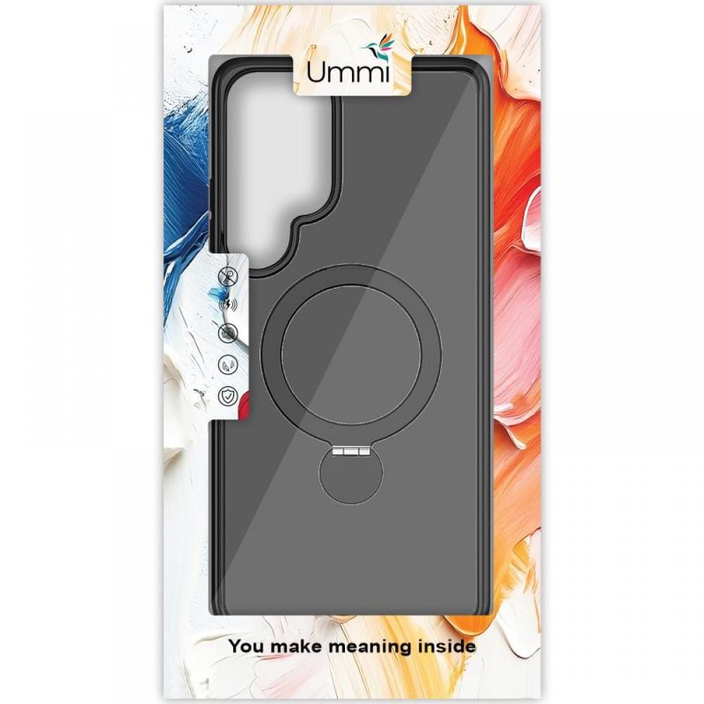 Чохол Ummi Colorful with MagSafe HQ Ring для Samsung Galaxy S24 Ultra Black