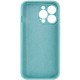 Чохол Silicone Case Full Camera Protective (AA) NO LOGO для Apple iPhone 13 Pro (6.1") Бірюзовий / Marine Green Чохол Silicone Case Full Camera Protective (AA) NO LOGO для Apple iPhone 13 Pro (6.1") Бірюзовий / Marine Green