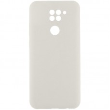 Чохол Silicone Cover Lakshmi Full Camera (AAA) для Xiaomi Redmi Note 9 / Redmi 10X Білий / White