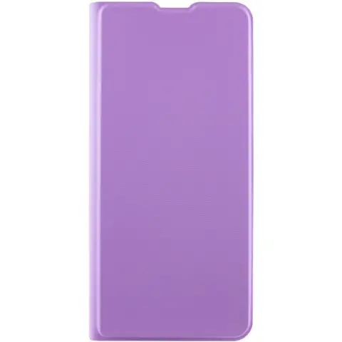 Шкіряний чохол-книжка GETMAN Elegant (PU) для Motorola Moto G32 Бузковий