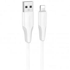 Дата кабель Borofone BX119 New USB to Lightning 2.4A (1m) White