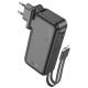 Портативне ЗП Power Bank Hoco J126 Travel 22.5W 10000 mAh Black