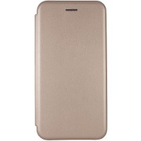 Шкіряний чохол-книжка Classy для Xiaomi Redmi Note 9s / Note 9 Pro / Note 9 Pro Max Золотий