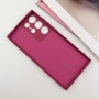 Чохол Silicone Cover Lakshmi Full Camera (AA) для Samsung Galaxy S25 Ultra Бордовий / Marsala