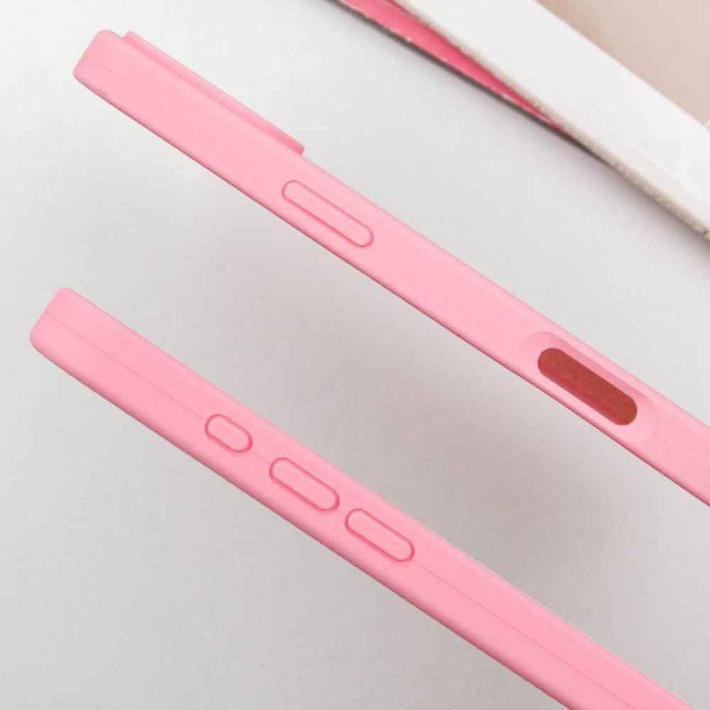 Чохол Silicone Case Full Protective (AA) для Apple iPhone 16 Plus (6.7") Рожевий / Light pink