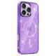 Чохол TPU Eclipse Sparkle (MagFit) для Apple iPhone 16 Pro (6.3") Purple