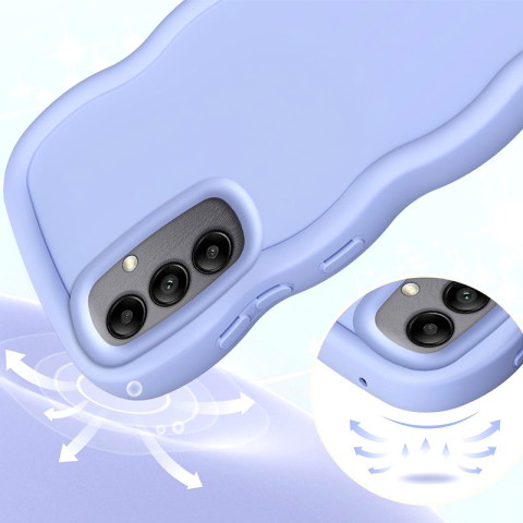 Чохол TPU Ripple для Samsung Galaxy S23 FE Lilac Blue