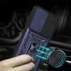 Ударостійкий чохол Camshield Serge Ring для Xiaomi Poco F5 / Note 12 Turbo Синій