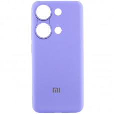 Чохол Silicone Cover Lakshmi Full Camera (AAA) with Logo для Xiaomi Redmi Note 13 Pro 4G Бузковий / Dasheen