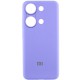 Чохол Silicone Cover Lakshmi Full Camera (AAA) with Logo для Xiaomi Redmi Note 13 Pro 4G Бузковий / Dasheen