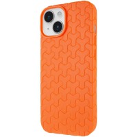 Чохол TPU Weaving для Apple iPhone 15 (6.1") Orange