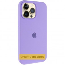 Чохол Silicone Case (AA) Logo with MagSafe для Apple iPhone 17 Pro Max (6.9") Бузковий / Dasheen