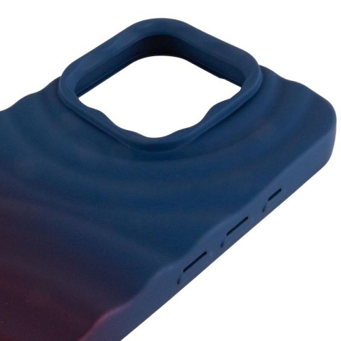 Чохол TPU ColorWave для Apple iPhone 16 Pro Max (6.9") Navy Blue / Plum