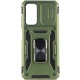 Ударостійкий чохол Camshield Army Ring для Xiaomi Redmi Note 11 (Global) / Note 11S / Note 12S Оливковий / Army Green
