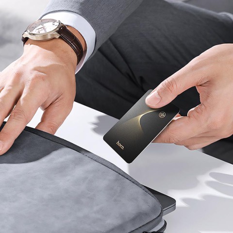 Трекер Hoco E92 Saviour smart positioning anti-lost device Black