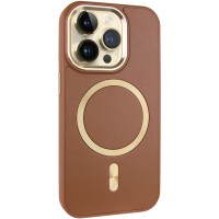 Шкіряний чохол SnapCase with MagSafe для Apple iPhone 14 Pro (6.1") Brown