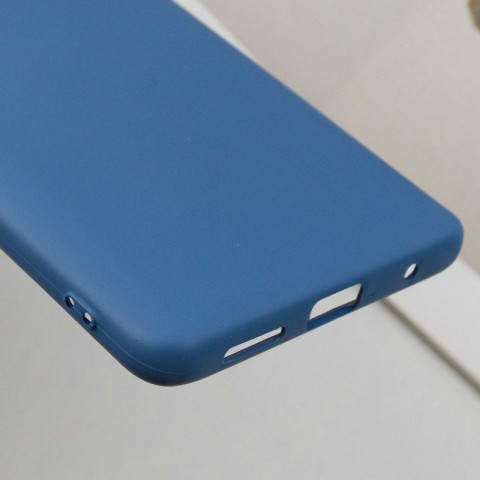 Чохол TPU GETMAN Liquid Silk Full Camera для Xiaomi Redmi 10 Синій / Navy Blue