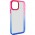 Чохол TPU+PC Fresh sip series для Apple iPhone 14 (6.1") Синій / Рожевий