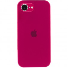 Чохол Silicone Case Full Camera Protective (AA) для Apple iPhone 16e (6.1") Червоний / Rose Red