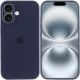 Чохол Silicone Case Full Camera Protective (AA) для Apple iPhone 16 Plus (6.7") Темно-синій / Midnight blue