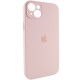 Чохол Silicone Case Full Camera Protective (AA) для Apple iPhone 14 Plus (6.7") Рожевий / Pink Sand