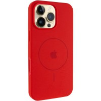 Чохол Silicone Case Full Protective (AA) V2 with MagSafe для Apple iPhone 16 Pro (6.3") Червоний / Red