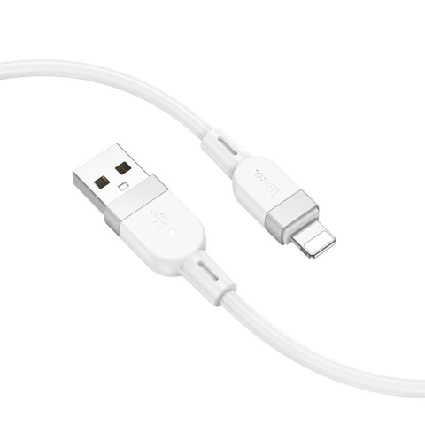 Дата кабель Hoco X109 Energy silicone USB to Lightning (1m) White