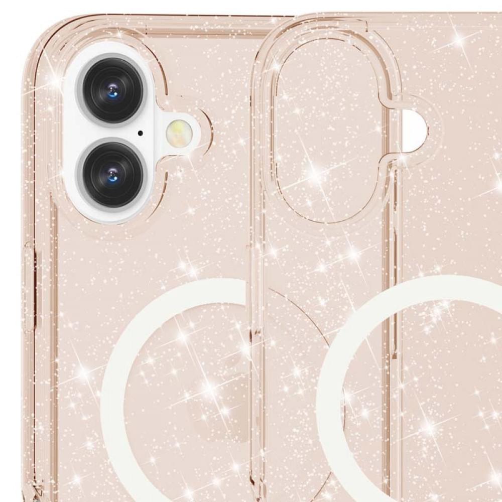 Чехол TPU Galaxy Sparkle (MagFit) для Apple iPhone 16 Plus (6.7")