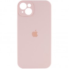 Чохол Silicone Case Full Camera Protective (AA) для Apple iPhone 14 Plus (6.7") Рожевий / Pink Sand