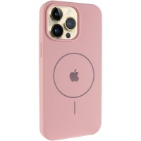 Чохол Silicone Case Full Protective (AA) V2 with MagSafe для Apple iPhone 11 Pro Max (6.5") Рожевий / Pink Sand
