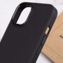 TPU чохол Bonbon Metal Style для Apple iPhone 13 (6.1") Чорний / Black