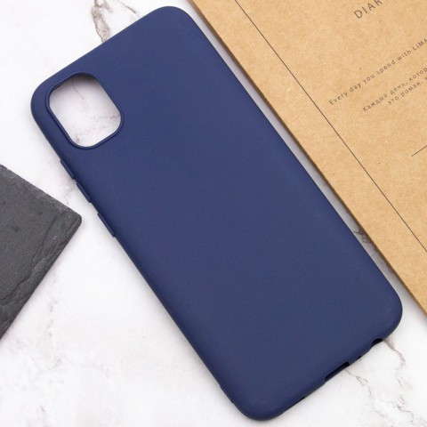 Силіконовий чохол Candy для Samsung Galaxy A04 Синій