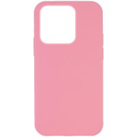 Чохол Silicone Case Full Protective (AA) NO LOGO для Apple iPhone 15 Pro Max (6.7") Рожевий / Light pink