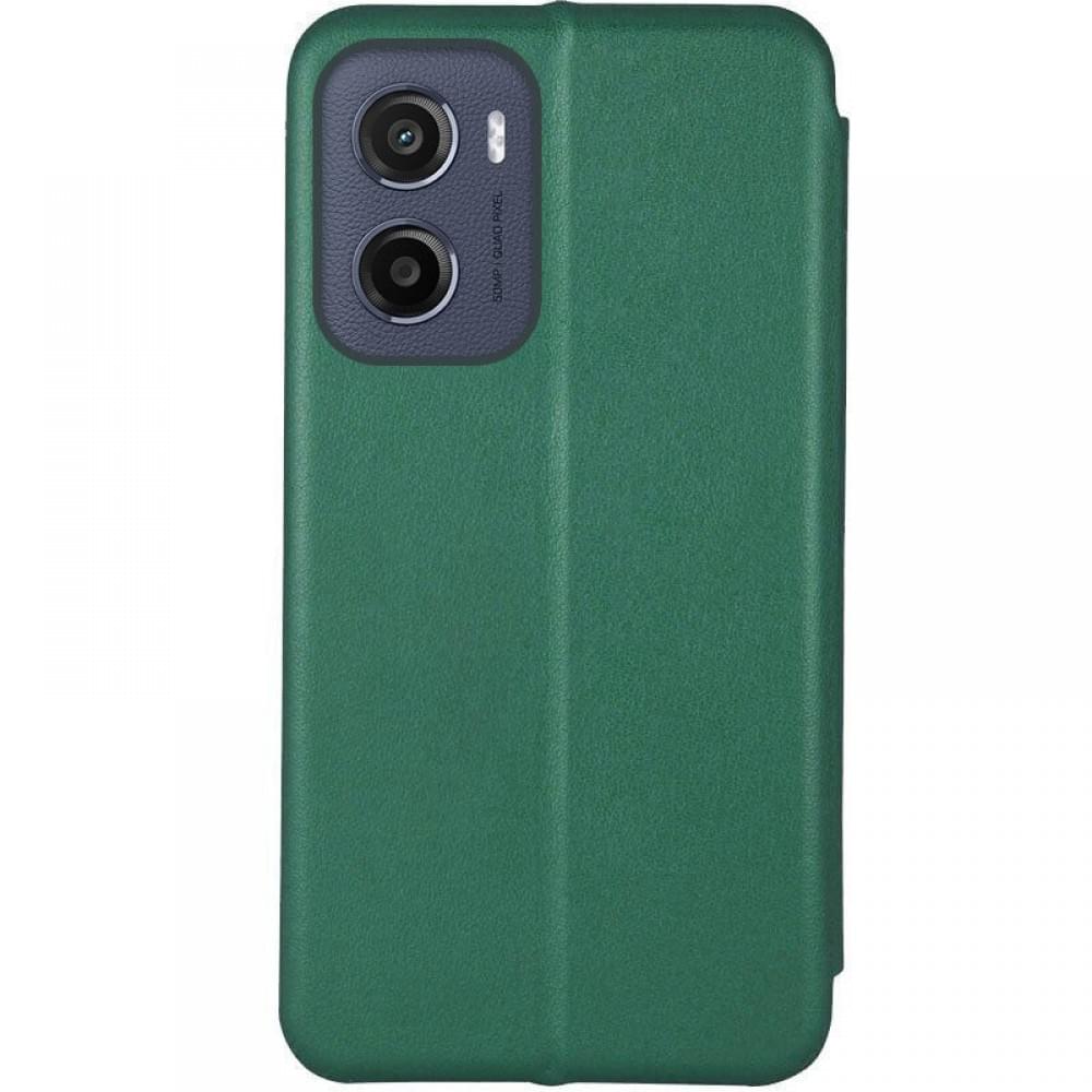 Шкіряний чохол-книжка Classy для Motorola Moto G05 / E15 Зелений