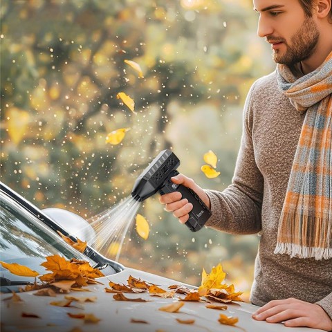 Портативний турбовентилятор Hoco HX67 Force fan Black