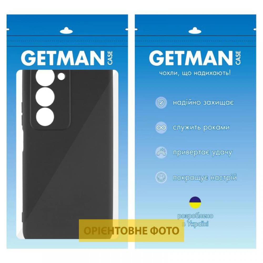 Чохол TPU GETMAN Liquid Silk Full Camera для Xiaomi Redmi 15 (Global) Чорний / Black