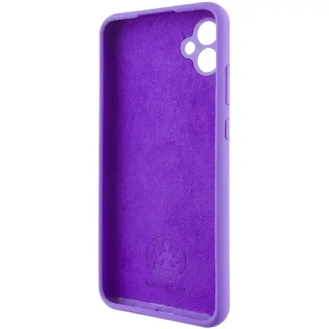 Чохол Silicone Cover Lakshmi Full Camera (AAA) для Samsung Galaxy A04e Фіолетовий / Amethyst