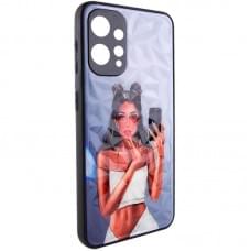 TPU+PC чохол Prisma Ladies для Xiaomi Redmi 12 Black in White