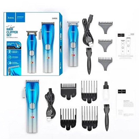 Машинка для стрижки волосся Hoco DAR26 Iron Cut Blue