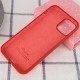 Чохол Silicone Case Full Protective (AA) для Apple iPhone 11 Pro Max (6.5") Червоний / Dark Red