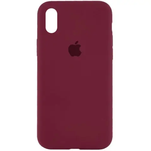 Чехол Silicone Case Full Protective (AA) для Apple iPhone X / XS (5.8")