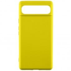 Чохол TPU GETMAN Liquid Silk для Google Pixel 6 Pro Жовтий / Flash
