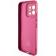 Чохол TPU GETMAN Liquid Silk Full Camera для Xiaomi 13 Бордовий / Marsala