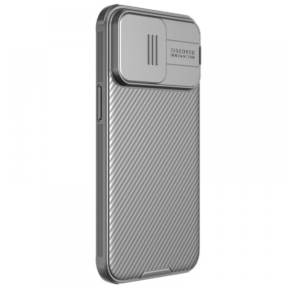 Карбоновая накладка Nillkin CamShield Pro для Apple iPhone 15 Pro (6.1")